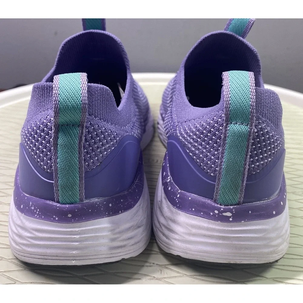Avia Womens‎ Skip-on Athletic Shoes Purple Comfort Sneakers LightWeight Sz. 6.5